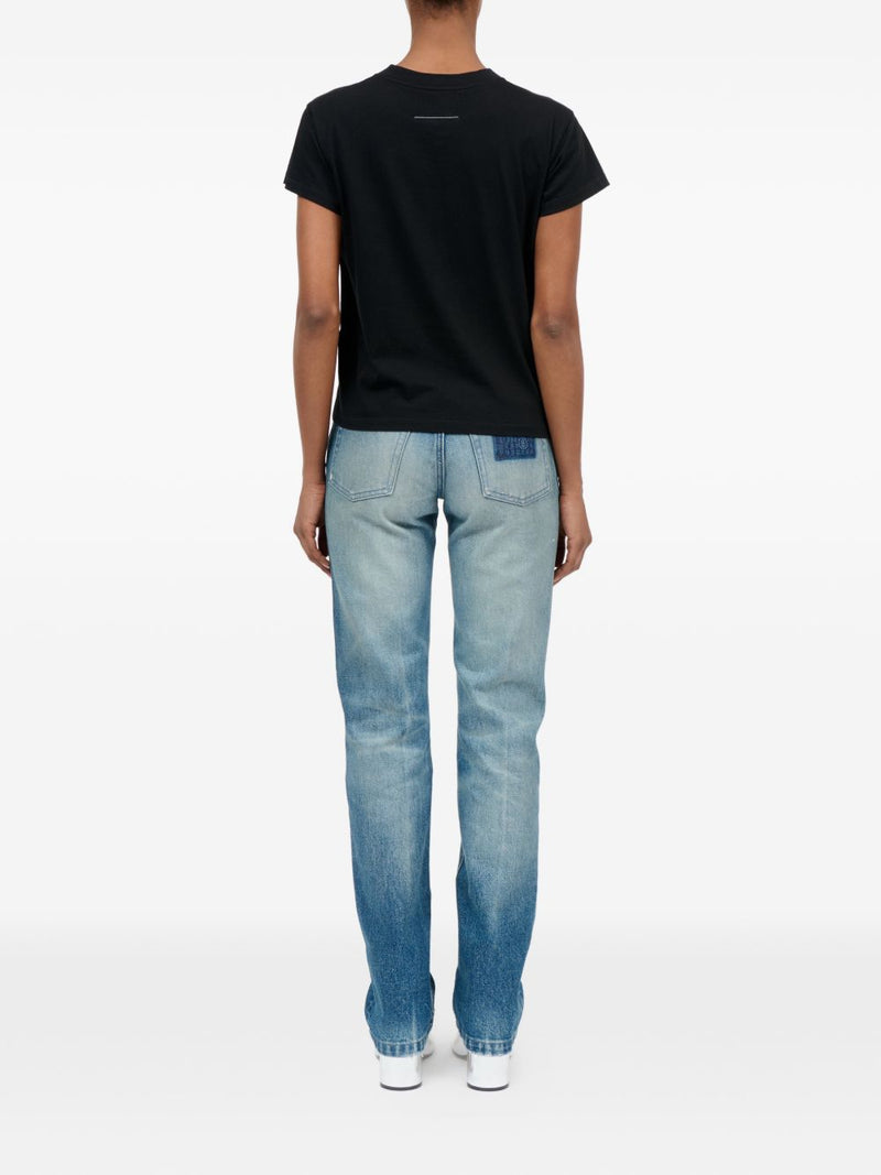 MM6 Maison Margiela Logo cotton t-shirt Variant 8 | Urbalenti™ NYC