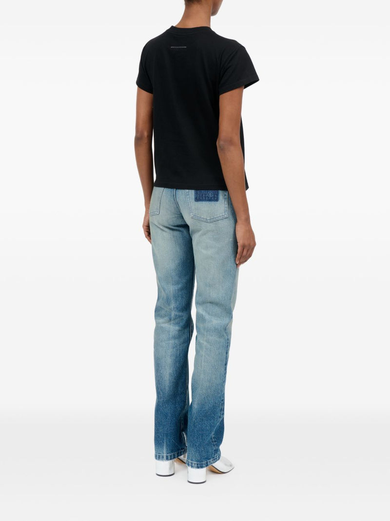 MM6 Maison Margiela Logo cotton t-shirt Variant 8 | Urbalenti™ NYC