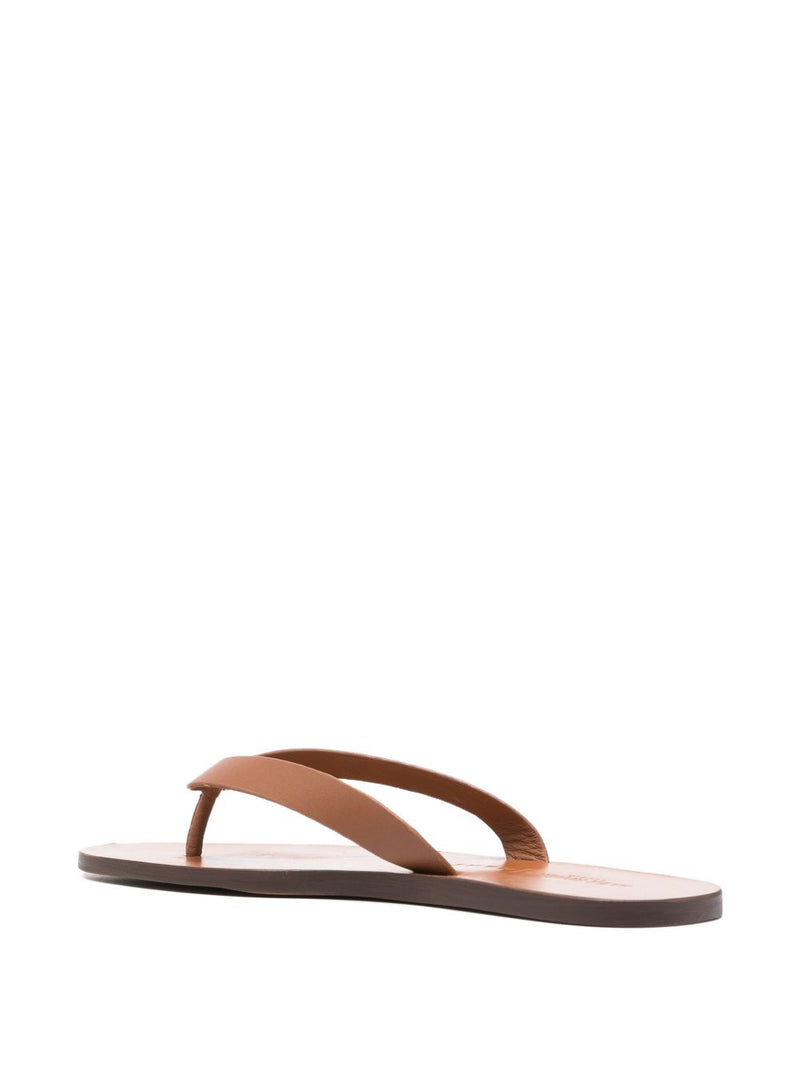 Manebí Manebí ManebÃ­ Leather thong sandals