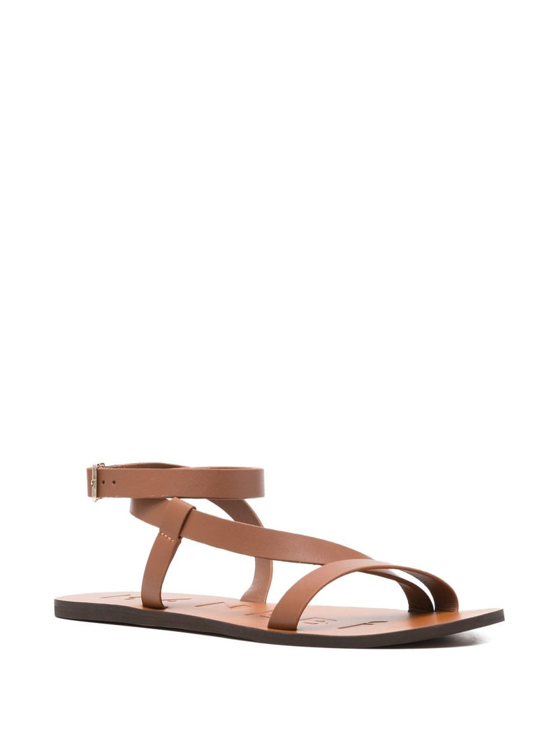 Manebí Manebí ManebÃ­ Leather gladiator sandals