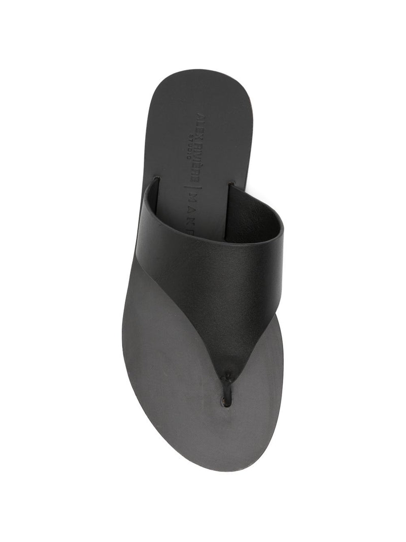 Manebí Manebí ManebÃ­ Leahter thong sandals