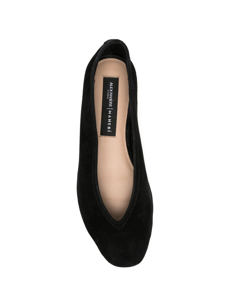 Manebí Manebí ManebÃ­ Suede leather ballets