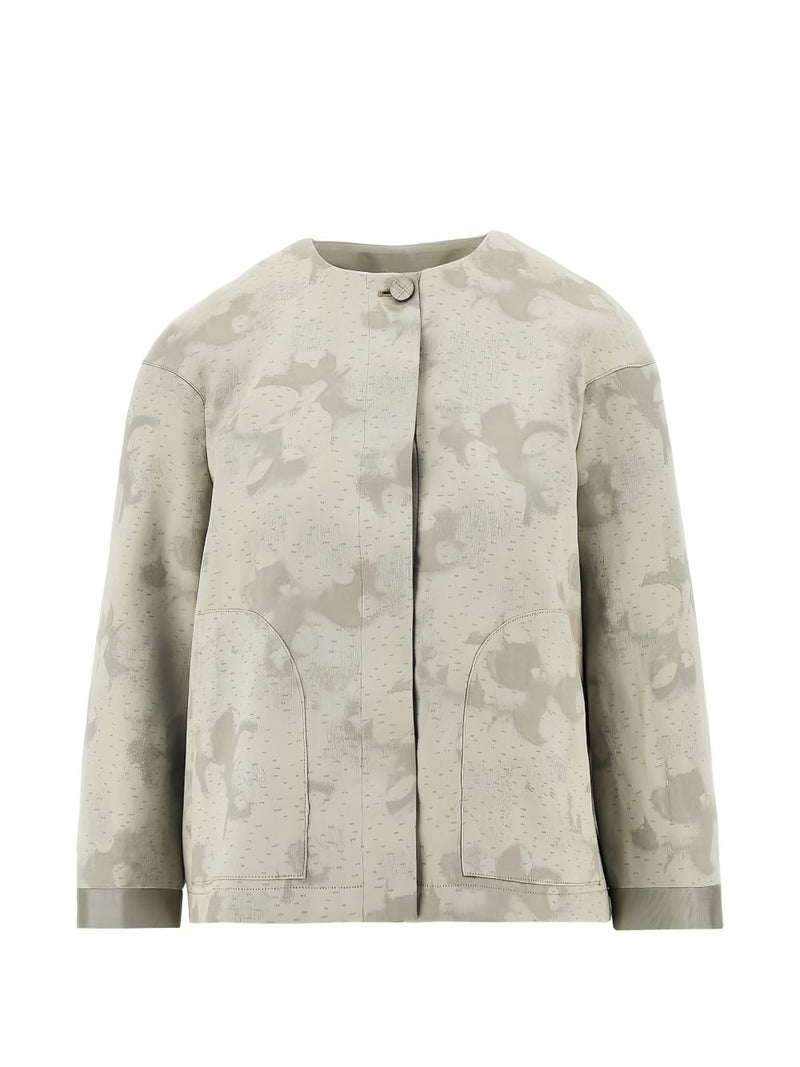 Emporio Armani Crewneck jacket | Urbalenti™ NYC
