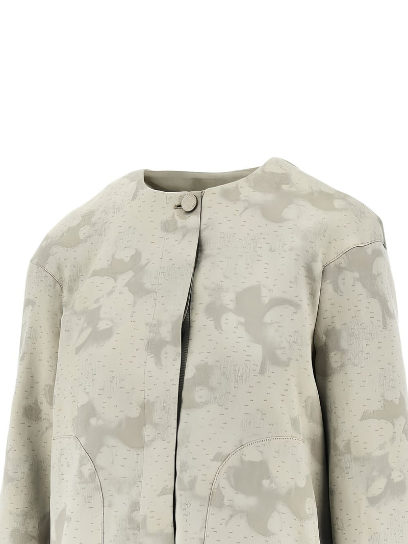 Emporio Armani Crewneck jacket | Urbalenti™ NYC