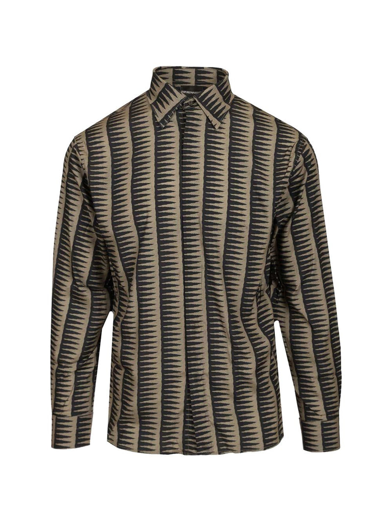 Emporio Armani Printed shirt | Urbalenti™ NYC