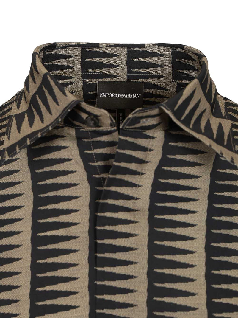 Emporio Armani Printed shirt | Urbalenti™ NYC