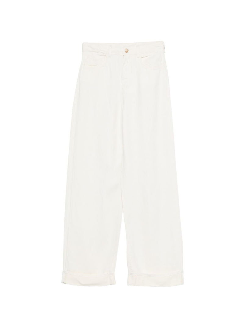 Emporio Armani Emporio Armani Linen blend trousers