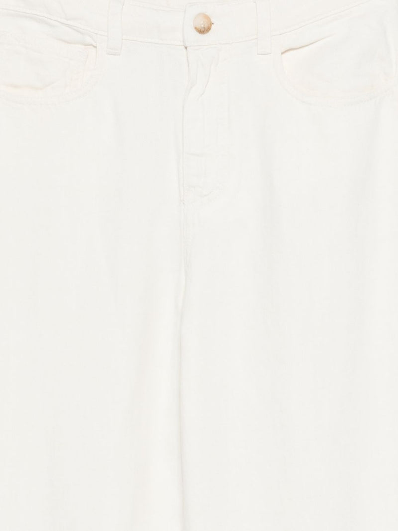 Emporio Armani Emporio Armani Linen blend trousers