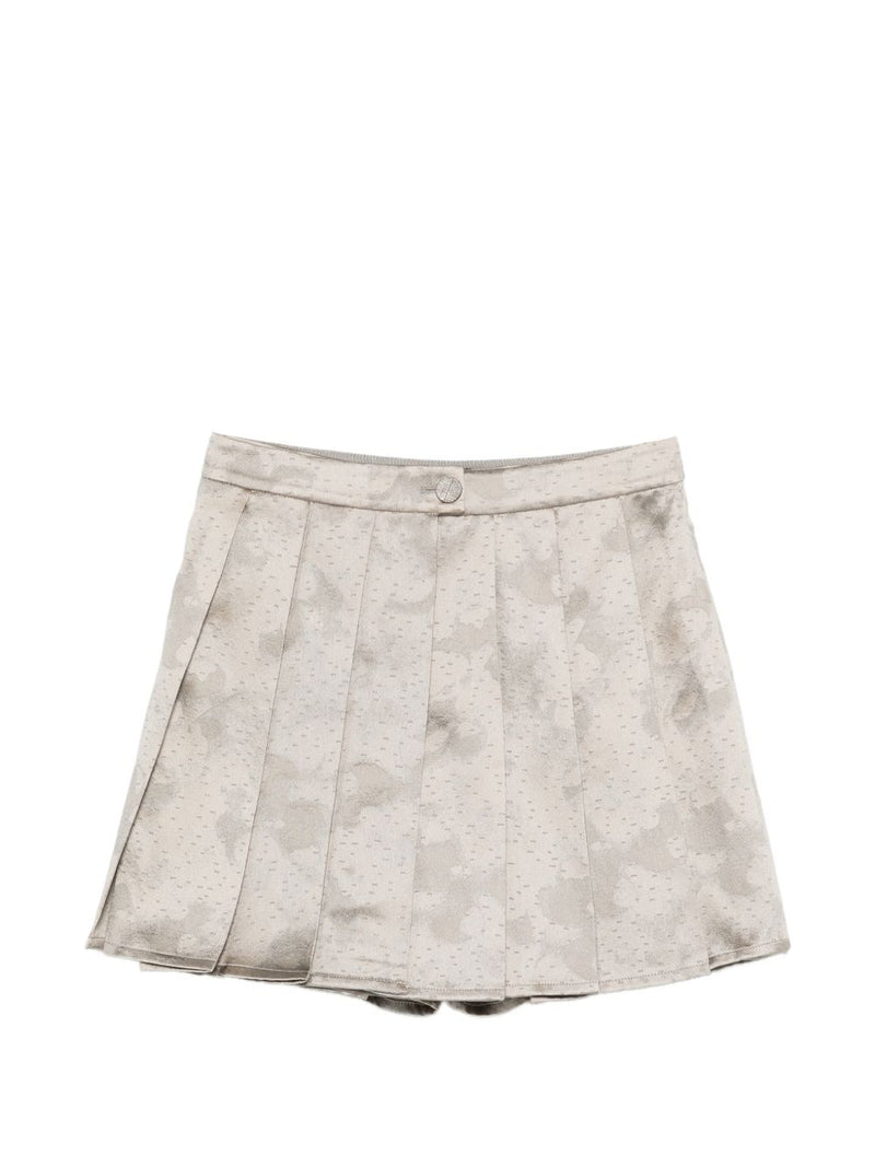 Emporio Armani A-line Pleated shorts | Urbalenti™ NYC