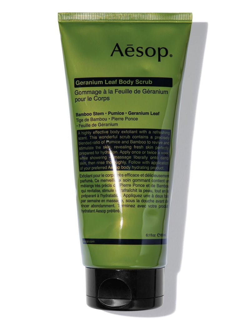 AESOP Aesop Geranium Leaf body scrub 180ml