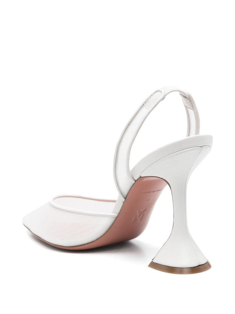 Amina Muaddi Holli slingback pumps | Urbalenti™ NYC
