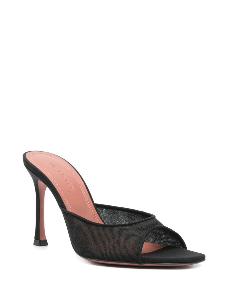 Amina Muaddi Alexa heel sandals | Urbalenti™ NYC