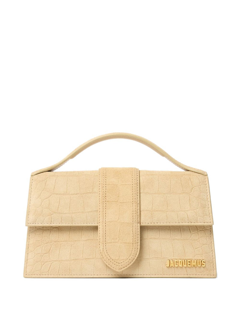 JACQUEMUS Le Grand Bambino leather handbag | Urbalenti™ NYC
