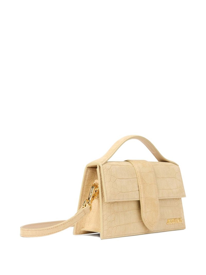 JACQUEMUS Le Grand Bambino leather handbag | Urbalenti™ NYC