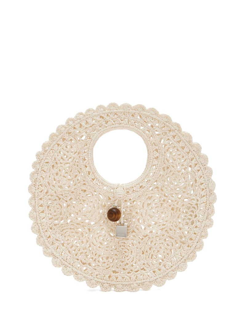 JACQUEMUS Le Petit Rond Spiaggia handbag | Urbalenti™ NYC