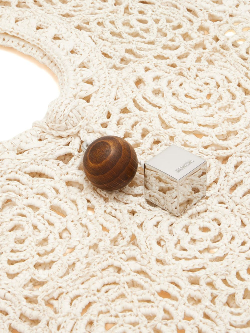 JACQUEMUS Le Petit Rond Spiaggia handbag | Urbalenti™ NYC