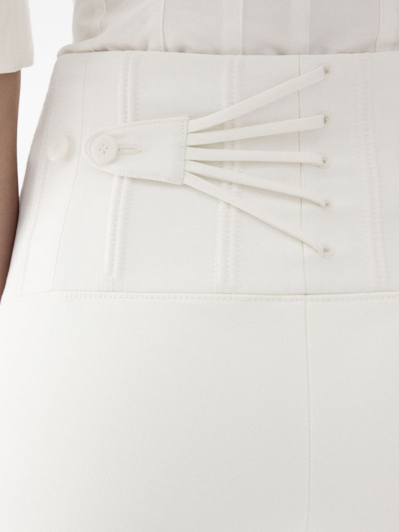 JACQUEMUS JACQUEMUS Trousers WHITE