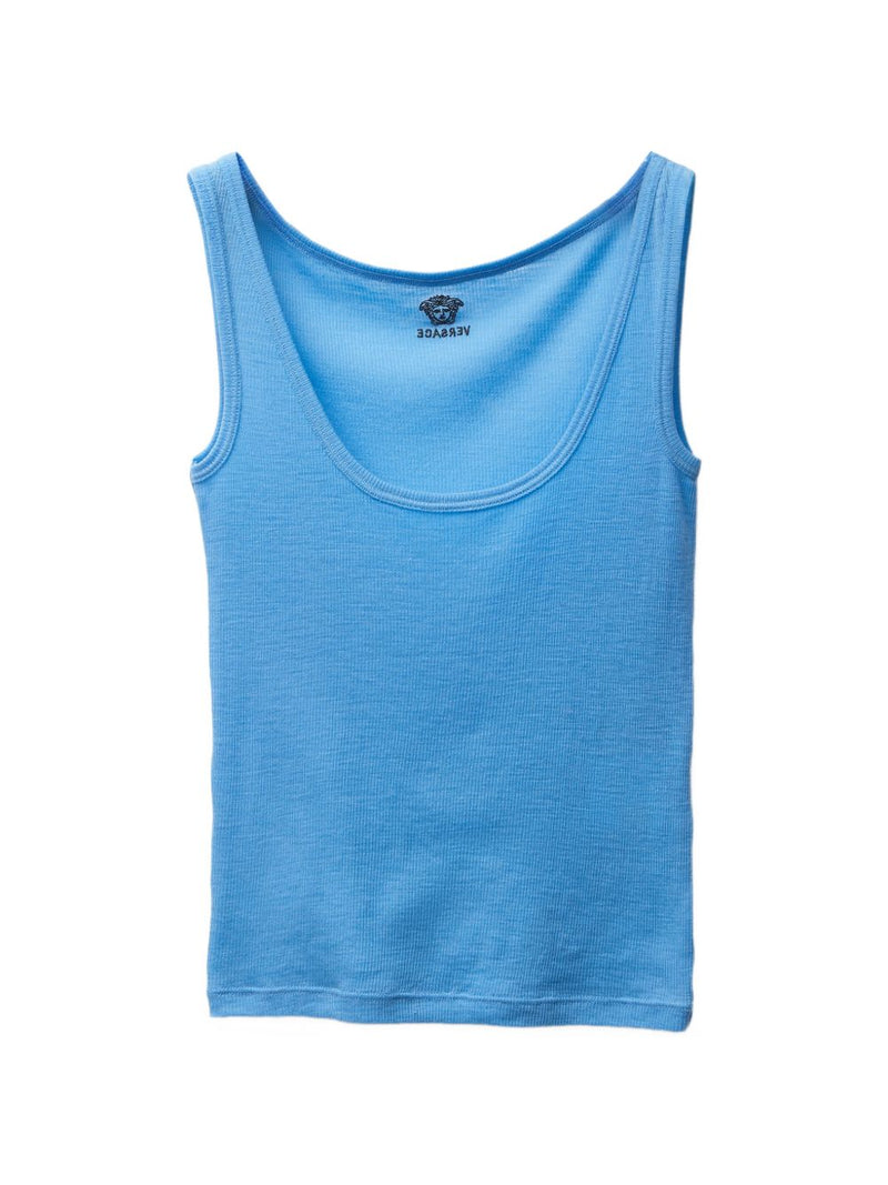 Versace Medusa wool tank top | Urbalenti™ NYC