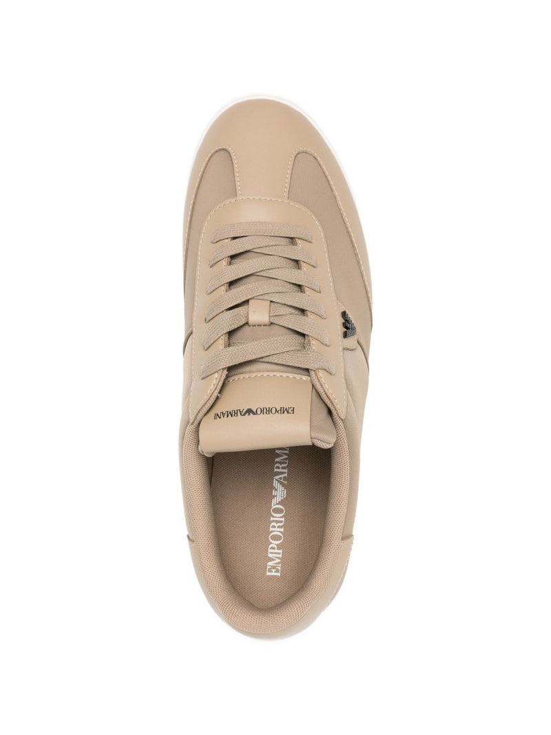 Emporio Armani Leather sneakers | Urbalenti™ NYC
