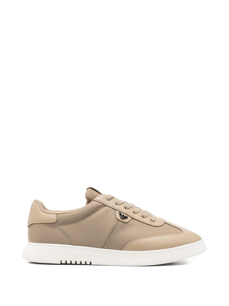 Emporio Armani Leather sneakers | Urbalenti™ NYC