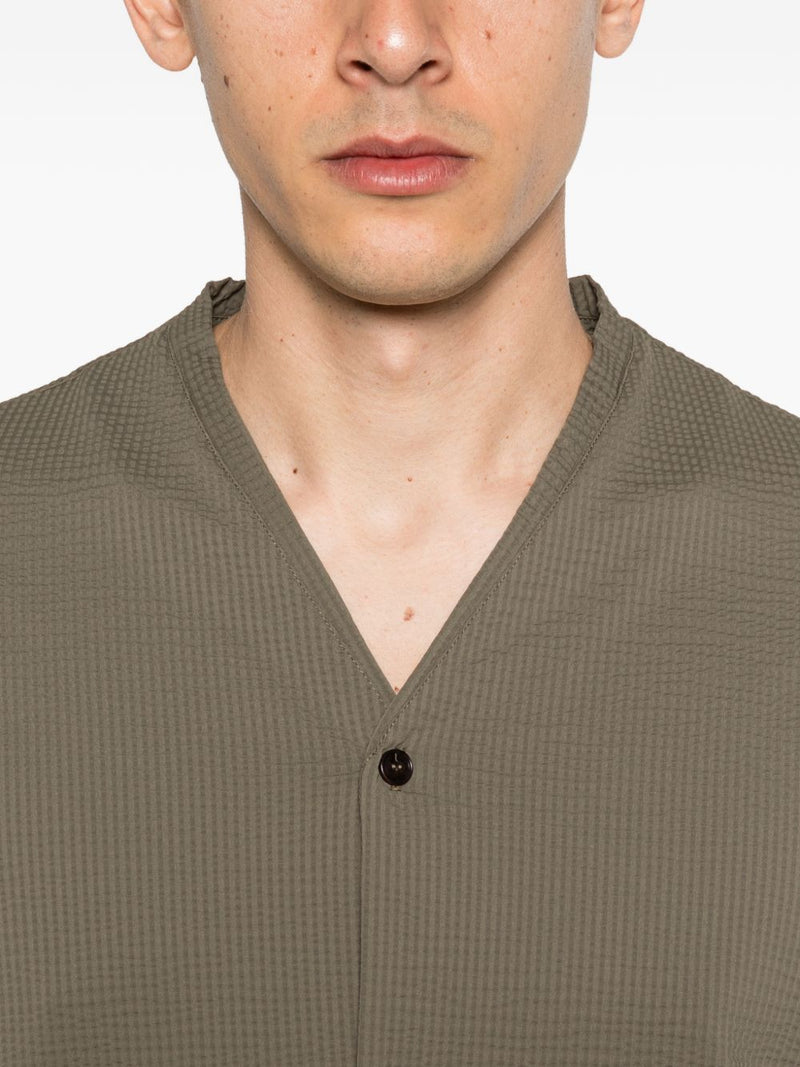 Emporio Armani V-neck V-necked shirt | Urbalenti™ NYC