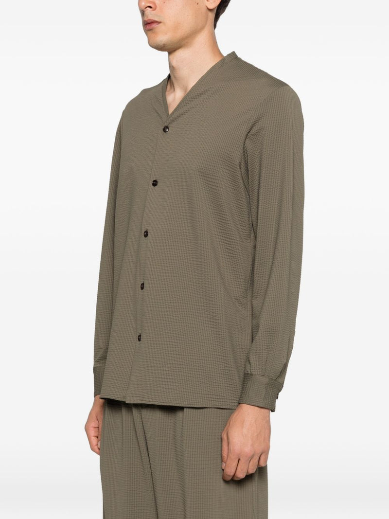 Emporio Armani V-neck V-necked shirt | Urbalenti™ NYC