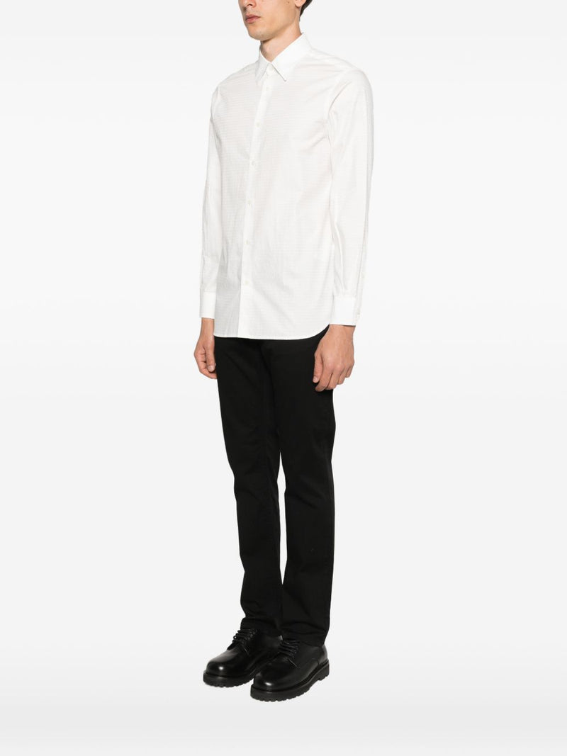 Emporio Armani Emporio Armani Logo cotton shirt