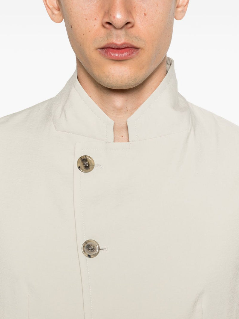 Emporio Armani Single-breasted blazer jacket | Urbalenti™ NYC