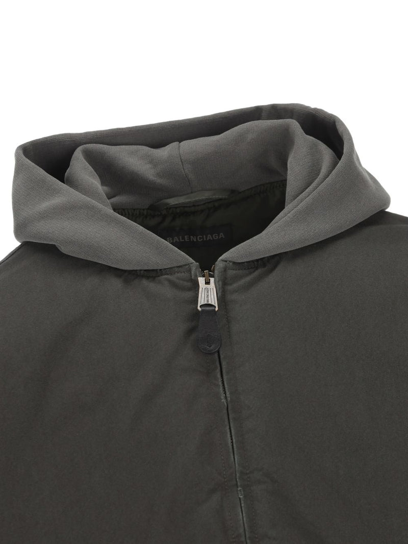 Balenciaga Cotton and nylon blend bomber jacket | Urbalenti™ NYC