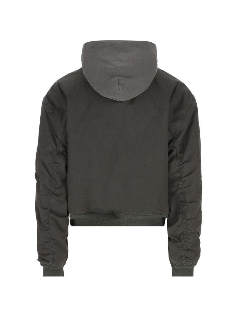 Balenciaga Cotton and nylon blend bomber jacket | Urbalenti™ NYC
