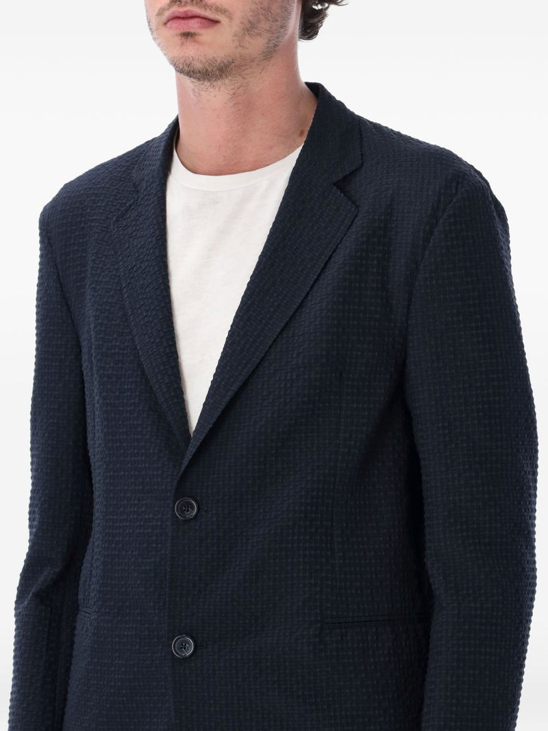 Emporio Armani Single-breasted blazer jacket | Urbalenti™ NYC