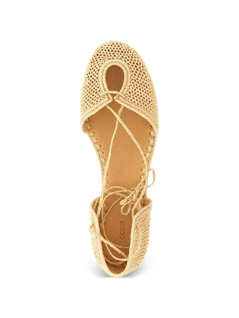 Odissi Odissi Lima rafia espadrilles