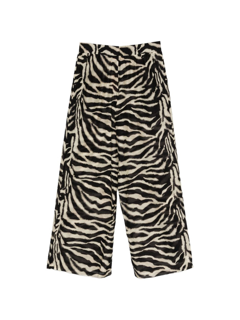 Ermanno Scervino Ermanno Scervino Printed cotton trousers