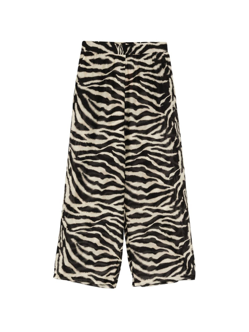 Ermanno Scervino Ermanno Scervino Printed cotton trousers