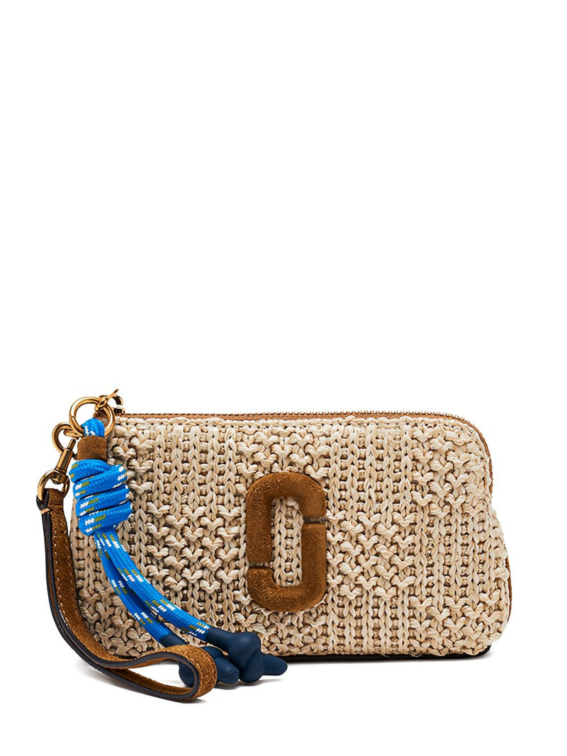 Marc Jacobs The Wristlet Raffia Pouch | Urbalenti™ NYC