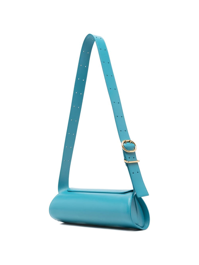 Jil Sander Cannolo small leather shoulder bag | Urbalenti™ NYC