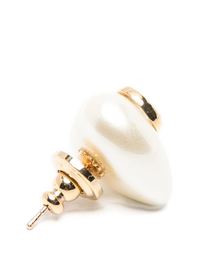 Valentino Garavani VLogo Signature Pearl earrings | Urbalenti™ NYC
