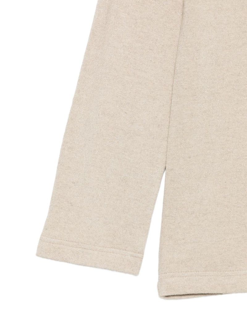 Comme Des Garcons Comme Des Garcons Comme Des GarÃ§ons Linen and cotton blend t-shirt