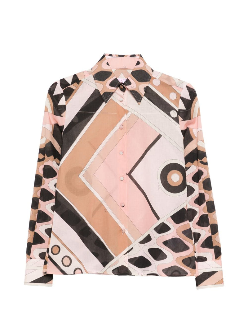 Pucci Printed cotton shirt | Urbalenti™ NYC