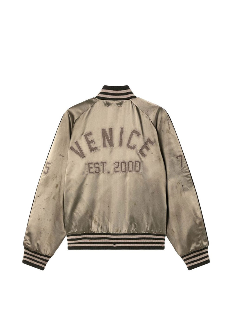 Golden Goose Satin bomber jacket | Urbalenti™ NYC