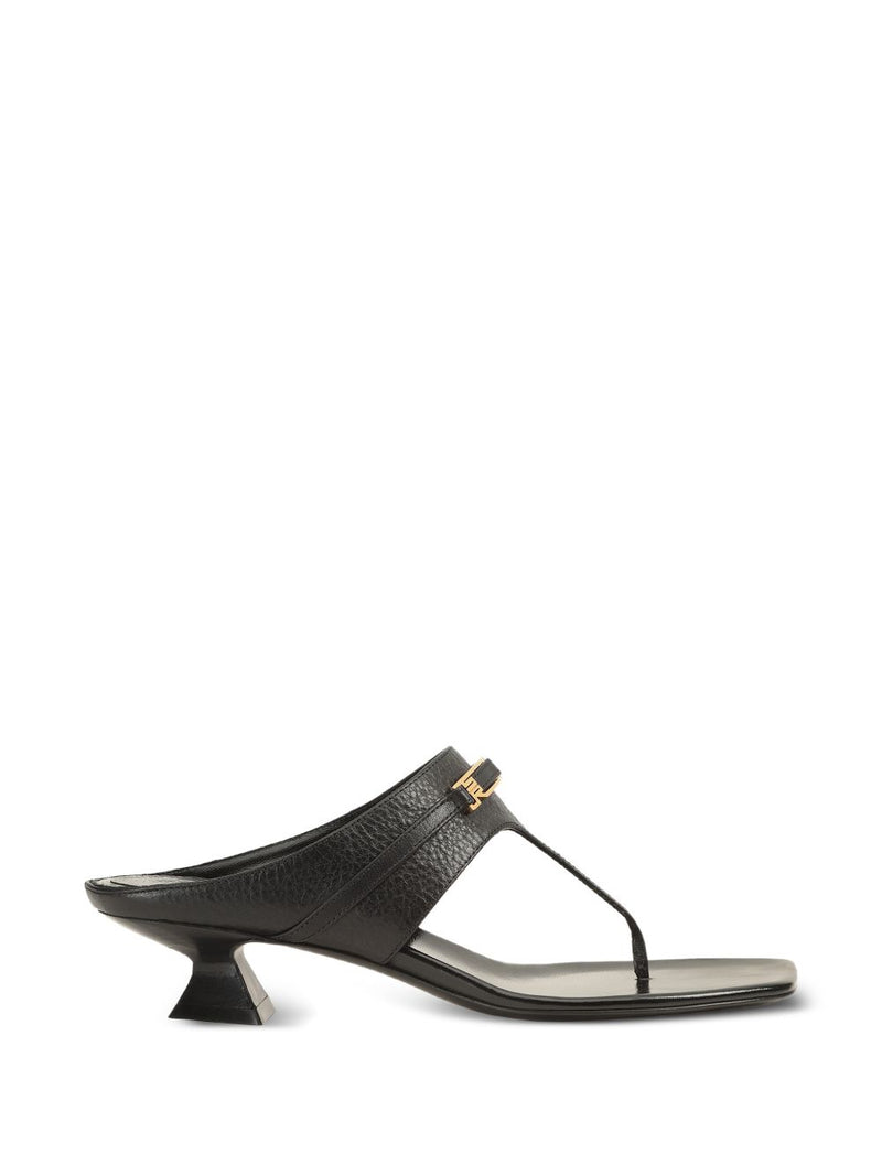 Sergio Rossi Sergio Rossi Leather thong sandals