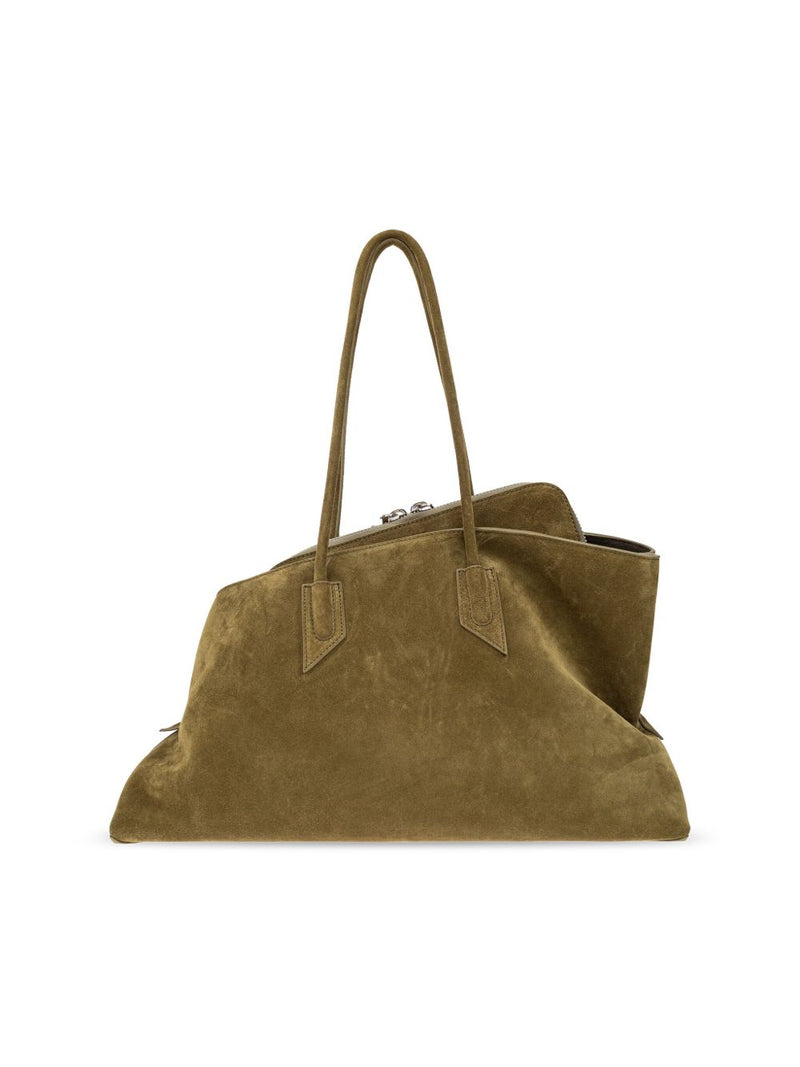 The Attico La Passeggiata leather shoulder bag | Urbalenti™ NYC
