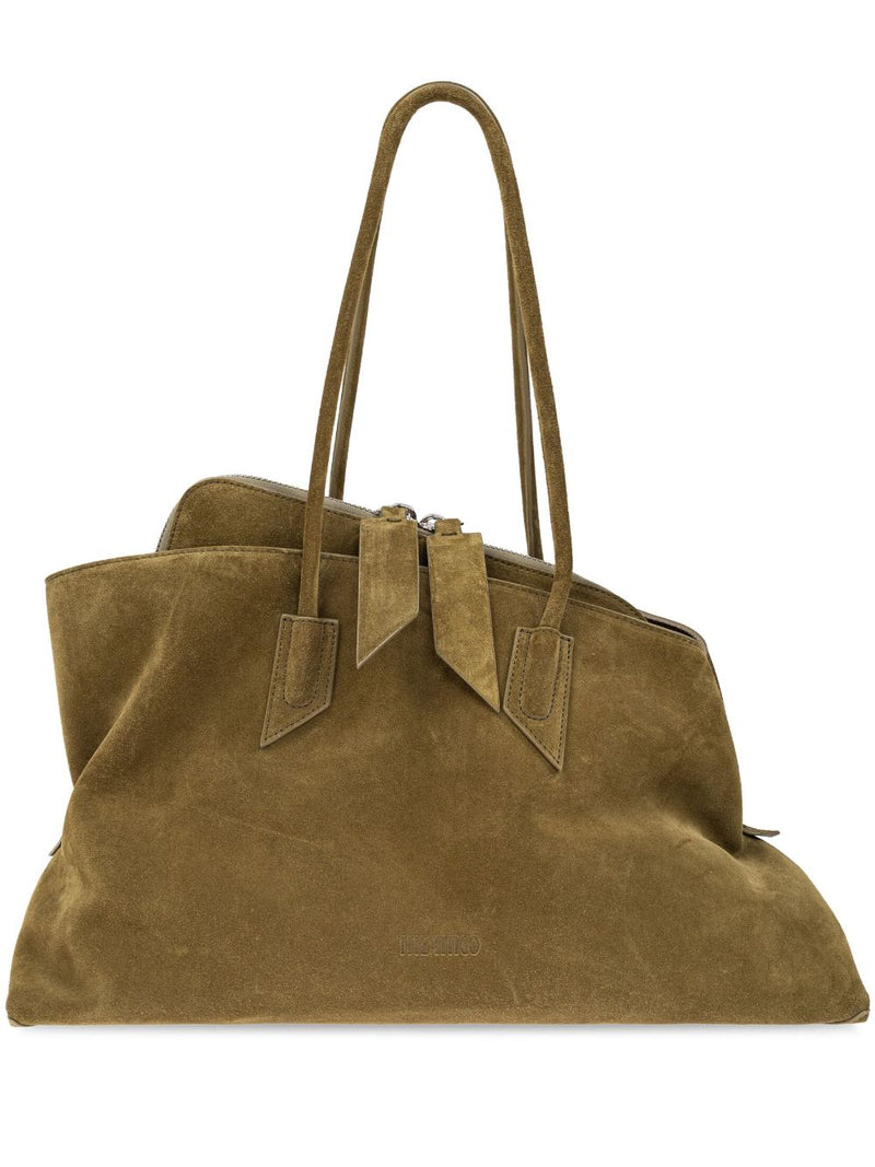 The Attico La Passeggiata leather shoulder bag | Urbalenti™ NYC