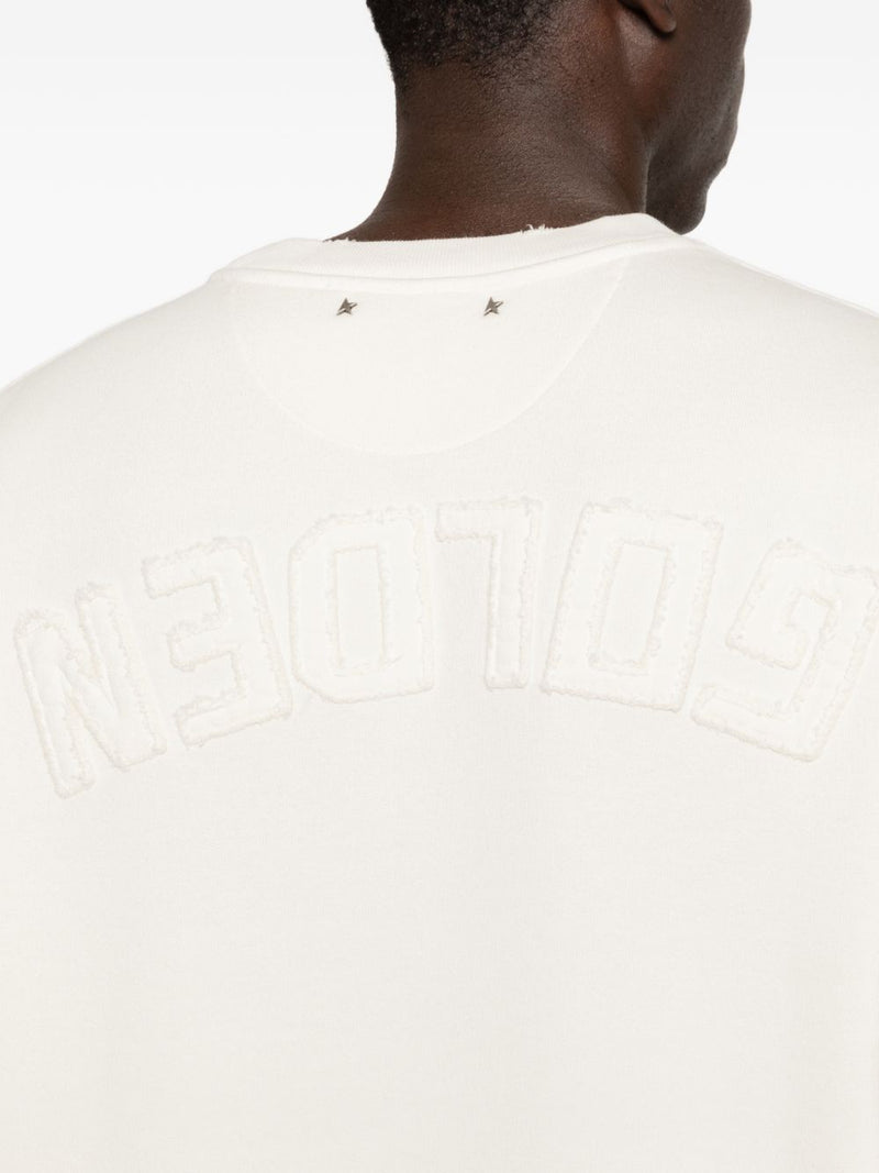 Golden Goose Cotton crewneck sweatshirt | Urbalenti™ NYC