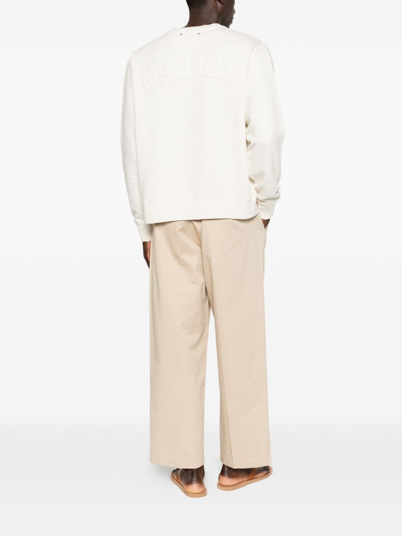 Golden Goose Cotton crewneck sweatshirt | Urbalenti™ NYC