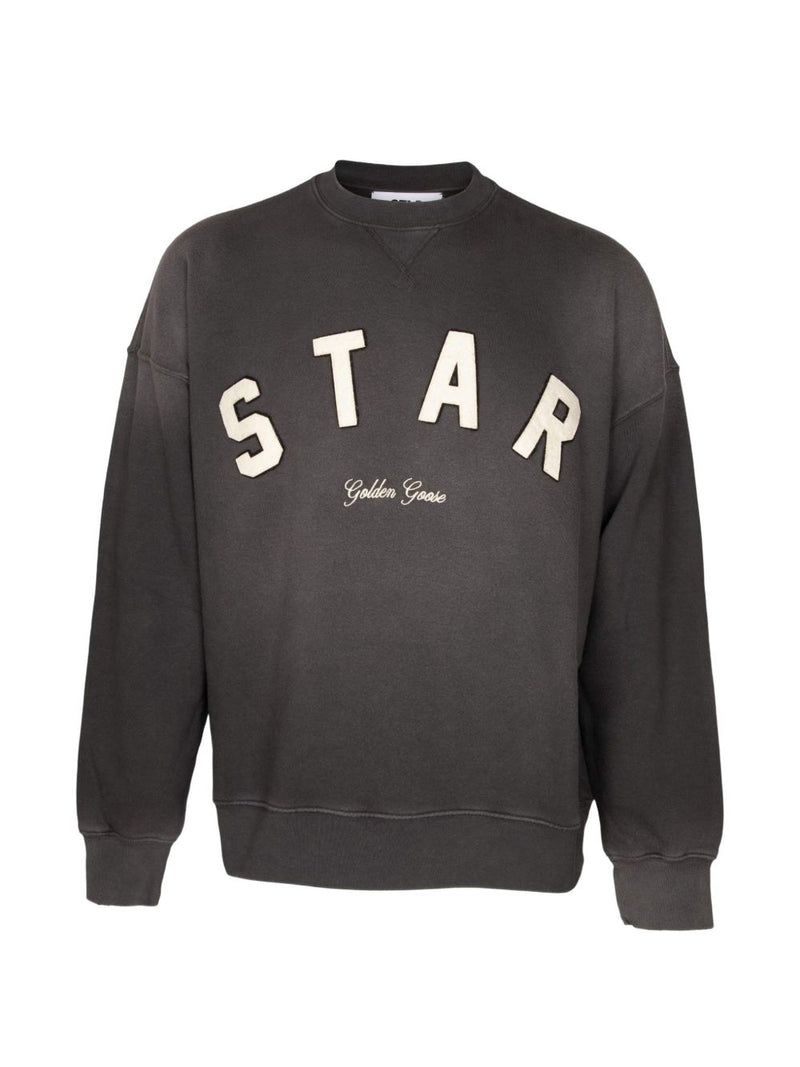 Golden Goose Logo cotton sweatshirt Variant 2 | Urbalenti™ NYC