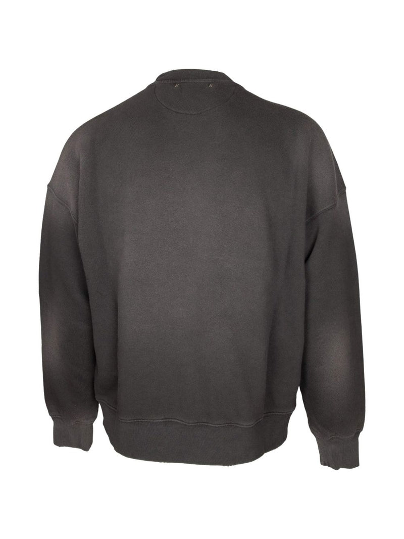 Golden Goose Logo cotton sweatshirt Variant 2 | Urbalenti™ NYC
