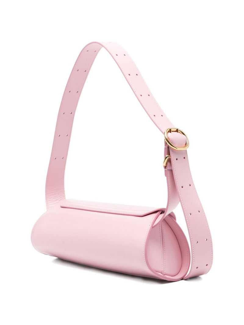 Jil Sander Cannolo small leather shoulder bag | Urbalenti™ NYC