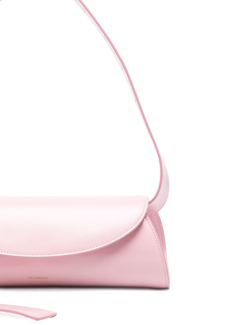 Jil Sander Cannolo small leather shoulder bag | Urbalenti™ NYC