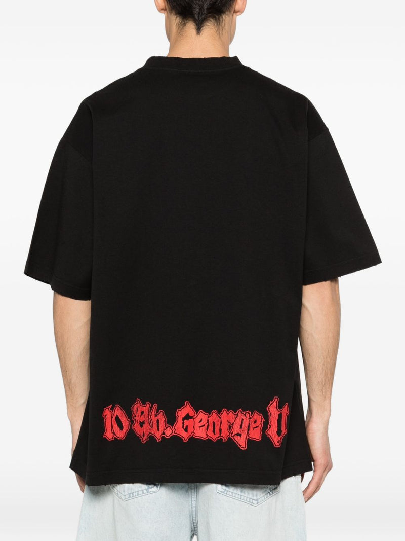 Balenciaga Printed cotton t-shirt | Urbalenti™ NYC